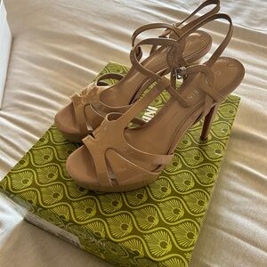 Gianni Bini Nude Strappy Heels